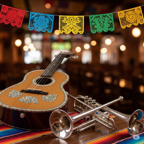 Free background music for flamenco Mexican restaurants
