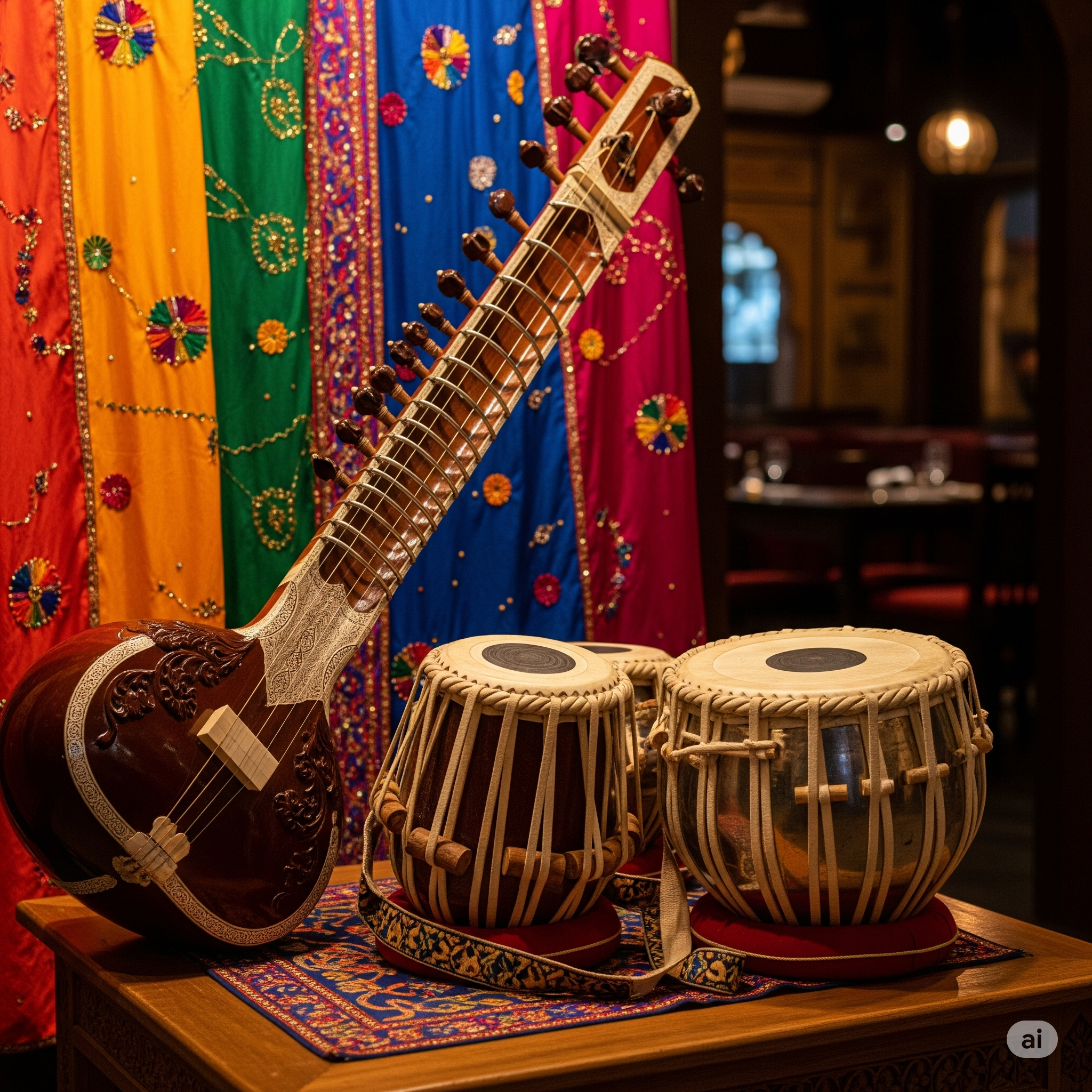Background music for Indian restaurants