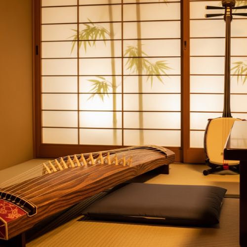 a Japanese musical instrument for restaurant background music